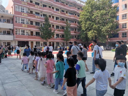 市实验小学 我们开学了