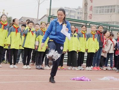 濉溪县实验小学 让健康课间游戏流行起来