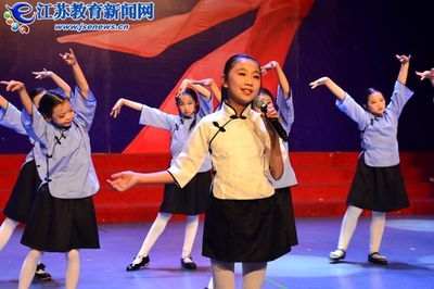 扬州江都实小队员风采大赛尽展时代少年风姿
